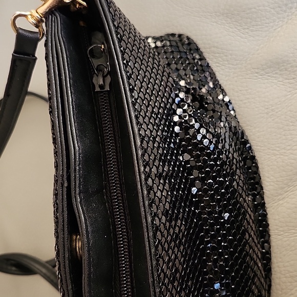 Whiting and David Black Metal Mesh Shoulder/CrossBody Clutch, $79 - Picture 5 of 7